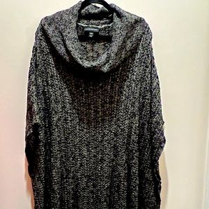 Lane Bryant Open Weave Poncho